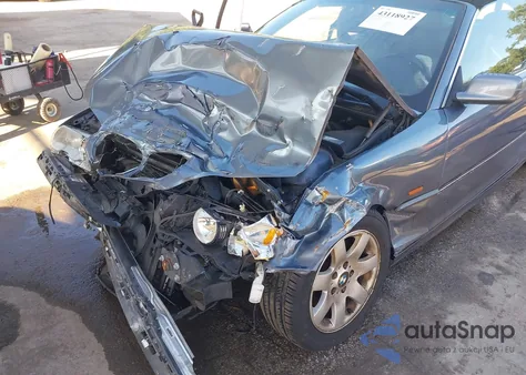 2001 BMW 325 Ci from USA, damaged, VIN WBABS33451JY55403